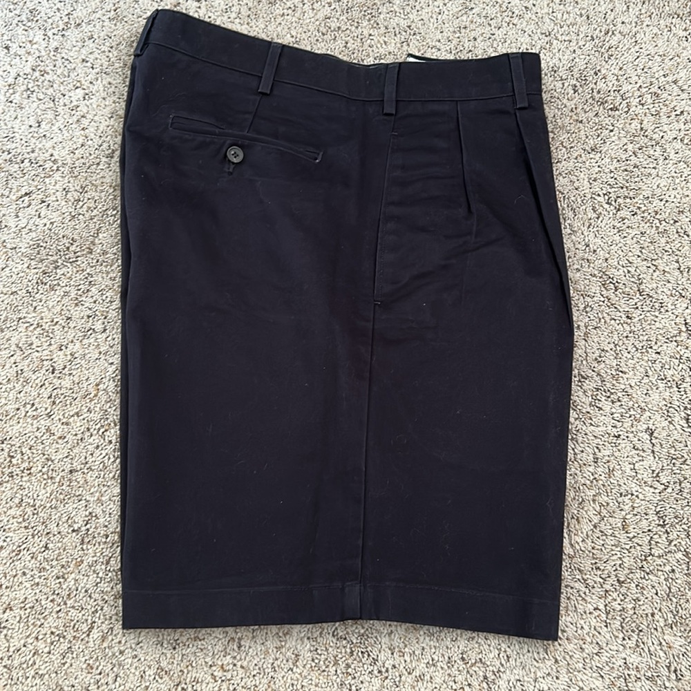 LAND’s END 34W Traditional Fit Men's Navy Blue Shorts